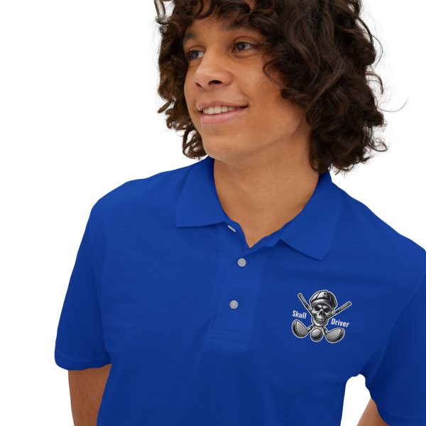 Skull & Driver Sustainable Golf Polo Shirt – 100% Cotton, Classic Fit & Durable - Image 10