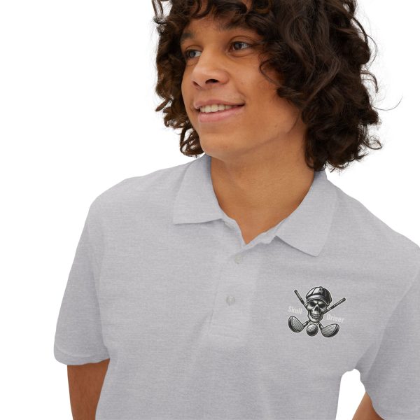 Skull & Driver Sustainable Golf Polo Shirt – 100% Cotton, Classic Fit & Durable - Image 8