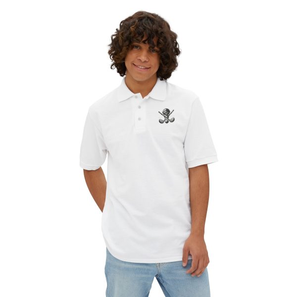 Skull & Driver Sustainable Golf Polo Shirt – 100% Cotton, Classic Fit & Durable - Image 3