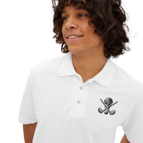 Skull & Driver Sustainable Golf Polo Shirt – 100% Cotton, Classic Fit & Durable - Image 4