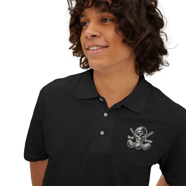 Skull & Driver Sustainable Golf Polo Shirt – 100% Cotton, Classic Fit & Durable - Image 6