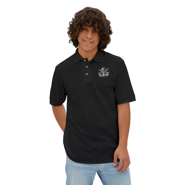 Skull & Driver Sustainable Golf Polo Shirt – 100% Cotton, Classic Fit & Durable - Image 5