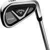 Callaway Edge cavity-back irons and wedges for stability, forgiveness, and control.